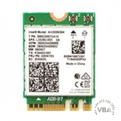 Card mạng WiFi 6 Intel Desktop Kit AX200 chuẩn AX3000